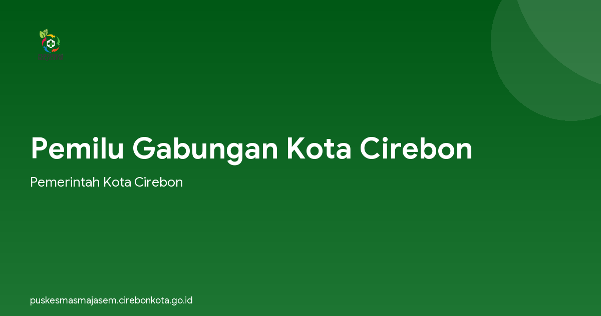 Pemilu Gabungan Kota Cirebon