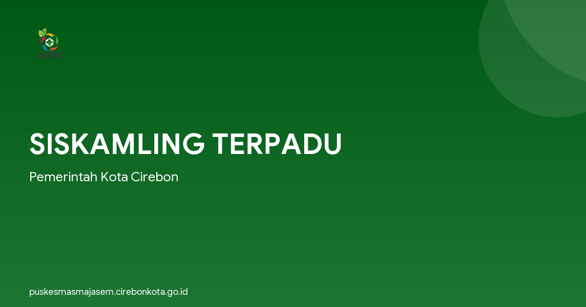 SISKAMLING TERPADU
